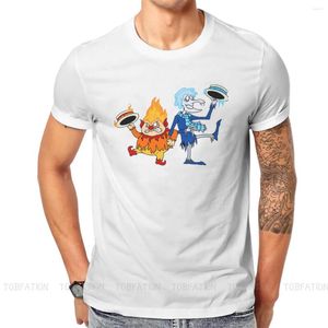 Men's T Shirts Heat Snow Miser TShirt For Men The Year Without A Santa Claus 1974 TV Clothing Fashion Shirt Soft Print Fluffy