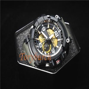 Toppkvalitet Relogio Compass Temp Outdoor Army Men's Sports Watch Milit￤r Alla funktioner motst￥r vattenbest￤ndigt armbandsur315l