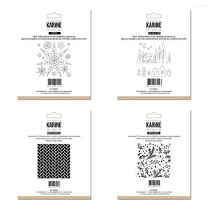 Geschenkpapier Baumhaus 2022 Ankunft Schablone Scrapbook Tagebuch Dekoration Prägevorlage Diy Grußkarte handgefertigt