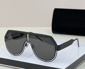 Óculos de sol piloto de metal cinza preto fosco de bronze 2231 homens moda de sol, sunnies tons de proteção UV óculos com caixa