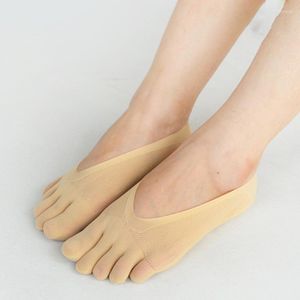 Женские носки Acrddk Orthopedic Compression Women's Toe Ultra Low Cut Liner с гелевым вкладками в дышащий легкий и удобный