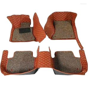 Car Seat Covers Floor Mats For Front & Rear Full Set Durable Carpet All Weather Custom Fit Liner