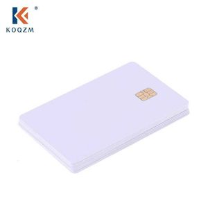 10pcs Smart IC Cards SLE 4442 CHIP em branco PVC ISO7816 Outros componentes eletrônicos