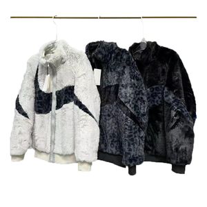 Hiver Nouvelle Mode Femmes Manteau En Fausse Fourrure Veste Designer Lâche Multifonctionnel Chaud Col Montant Laine Artificielle Hommes Et Femmes Manteaux Taille S-XXL