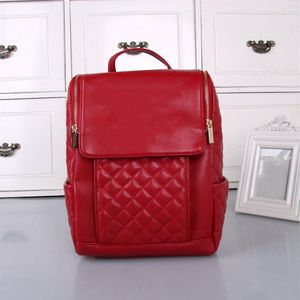 New trend embroidered thread backpack fashion all-match large-capacity simple travel small bag273a