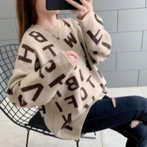 여자 스웨터 블랙 후드 한국 패션 마모 대형 스트라이프 디자이너 고급 재킷 니트 풀버 여자 의류