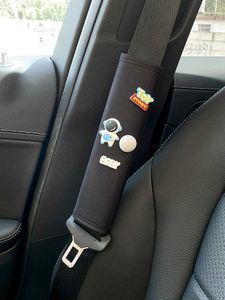 Safety Belts Accessories 1Pcs Car Seat Belt Shoulder Cover Extended Cute Cartoon Car Safety Belt Protective Cover Car Interior Decoration Supplies T221212