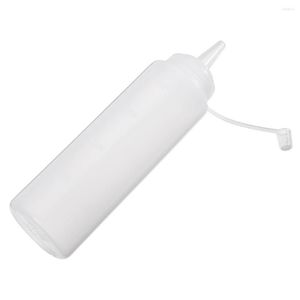 Garrafas de armazenamento 6pcs/conjunto cozinha transparente squeeze garrafa de mostarda ketchup Dispensador tubo 240 ml de molho de óleo vinagre