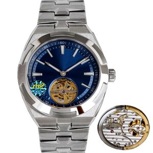 Orologi da uomo di design di lusso Tourbillon 2160 Movimento meccanico automatico Orologio Cassa in acciaio inossidabile 904L Bracciale Vetro zaffiro Orologio da polso impermeabile 200M