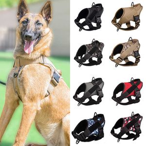 Collari per cani Guinzagli Imbracatura per cani da compagnia NO PULL Cinturino per collare per cani riflettente Traspirante Gilet per animali regolabile Nome dell'animale domestico incollato Cinturino per collare da passeggio all'aperto T221212