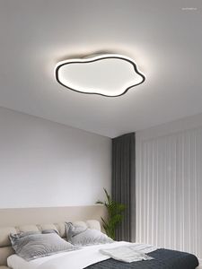 Luzes de teto Lâmpadas de quarto Cloud Light Light Light Modern Minimalist Warm Romantic Romantic Creative Boys and Girls Room Infantil