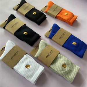 Носки-полотенца для мужчин и женщин, мода 2023 года, американский бренд Carhart, мужские осенне-зимние носки с утолщенной подошвой и однотонной вышивкой, мужская спортивная одежда для высоких мужчин 2rlq