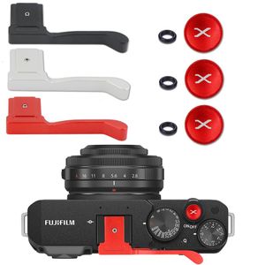 Selfie Monopods Metal Grip Hand Shutter Button do kamery Fuji Fujifilm x E4 XE4 221011307U