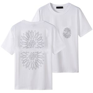 Mode d'été Hommes T-shirts Marque De Luxe Hommes Femmes Designer T-shirt Casual Doux À Manches Courtes Szie M-4XL