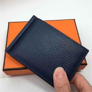 محفظة لبطاقات الائتمان رجال محفظة جلدية حقيقية عالية الجودة محافظ بطاقة المال