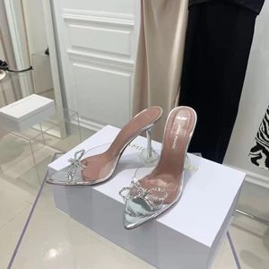 AMINA MUADDI ROSIE MULES GLASS STALSER