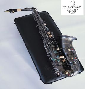 Kvalitet Yanagisawa A992 Alto Saxophone Eflat Black Sax Alto Mynstycke Ligatur Reed Neck Musical Instrument Professional L4728196