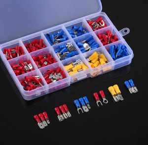 280PCS Assorted Male Female Terminal Insulated Terminals Electrical Crimp Spade Wire Cable Connector Kit Set for Home Marine Autom8294943
