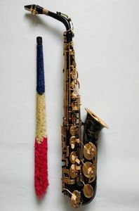 Brand Alto Saxophone Yas 82Z Gold Key Super Professional High Quality Black Sax Mouthpiece Gift Case7223746