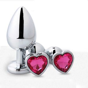 Sex Toy Cheap Price Wholesale anal plug set butt stainless steel 1O4U
