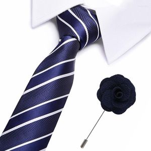 Bow Ties Plaid slips för män extra lång storlek 145 cm 7