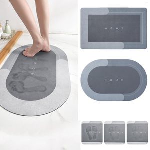 Christmas Decorations Super Absorbent Bath Mat Quick Drying Bathroom Carpet Modern Simple Non-slip Floor Mats Home Oil-proof Kitchen Decor