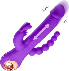 Zabawki seksualne wibrator pchający g stymulec dildo stymulator dildo stymulator dorosłych zabawki z jednym kliknięciem orgazm 3 potężne prędkości 9 vdll