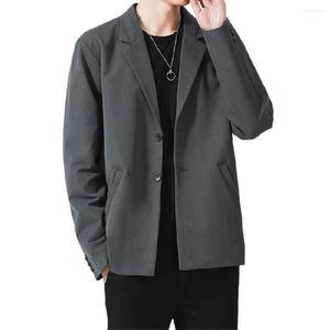 Ternos masculinos masculino Blazer Business Smart casual casual colorido sólido color de verão bolso de lapela