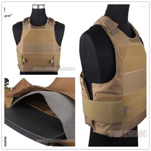 Giacche da caccia Portapiatti d'assalto Gilet tattico Painball Molle Equipaggiamento da combattimento Coyote Brown Soft Play Protezione sicura