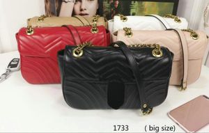 Women 446744 Marmont luxurys 5A designers bags genuine leather Totes Handbag purse card Wallet messenger crossbody shoulder bag