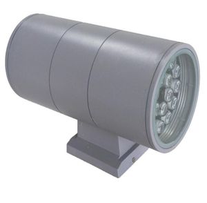 36W Exteri￶r Interi￶r Updatown LED Wall Mount Lamp AC 85265V Up Down Lighting Garden Yard Light Waterproof IP65 Kvalitet BULB 8PCSL7407687