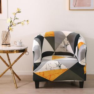 Стул охватывает грязные устойчивые высококачественные модные домашние диван обложки Общие современные эластичные геометрические узоры