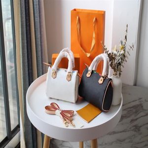 2021 Lady Luxury Fashion Speedy Tote Bag Wallet Classic Shoulder Crossbody Pillow Bags Handbags Purse Women Designer Barrel-shaped192H