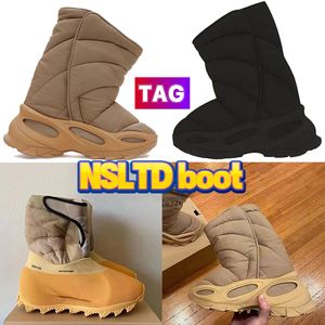 NSLTD BOOT Зимние теплые снежные сапоги черные хаки вязание RNR Sulfur Мужчины Женщины Дизайнерская обувь водонепроницаем