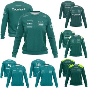 2022 Nya F1 Sweatshirt Hoodie Formel 1 Team Pullover Coat Men's and Women's Fashion Sweatshirts Autumn Overdized Long Sleeve Jersey