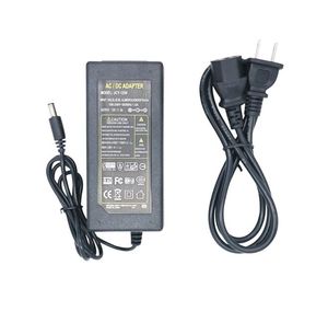 Edison2011 LED Lighting Transformers DC 12V 5A 60W Power Supply Adapter Charger for 5050 3528 SMD Strip Light2667608