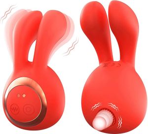 Sex Toy Massager Toys Vibrator de conejo Clitoral y G para la estimulación del clítoris Sunfome Adulto con 5 modos C 8
