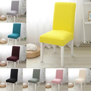 Fodere per sedie 1PC Cover Polar Fleece Fabric Slipcovers Soft Elastic Party Banquet El Seat Decorazione per la casa