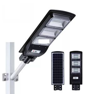 Integrated Solar Street Lamp Radar Motion Sensor Outdoor Lighting Timing Remote Control IP67 Waterproof Garden Wall Lights for Plaza yard