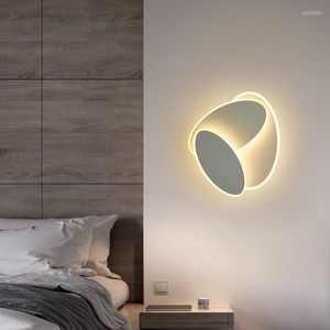 Lâmpadas de parede Luzes modernas para o corredor de guarda -roupa, sala de estar, banheiro esfero