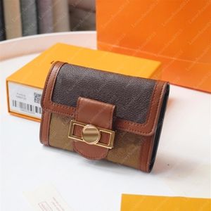 DAUPHINE Borse donna portafogli Mini portafoglio borsa in pelle di marca moda carta di credito Clutch209a