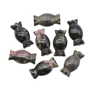 Натуральные конфеты фигурки камни Рейки исцеляющий родохит цветовой кварцевый