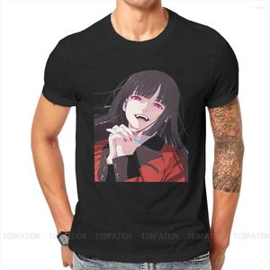 Magliette da uomo Est Magliette Harajuku Kakegurui Hyakkaou Yumeko Ryota Kirari Mary Skieragi Top in tessuto stile maschile Camicia girocollo oversize