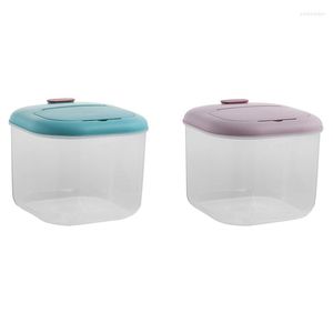 Storage Bottles 10L Kitchen Container Bucket Insect-Proof Moisture-Proof Rice Cylinder Grain Sealed Jar Pet Dog Food Store Box