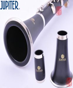 Jupiter 17 CL￉E CLARINET JCL637N BFLAT Tune de haute qualit￩ Instruments en bois tube noir avec accessoires de bo￮tier9055846