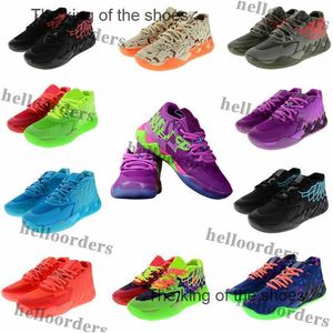 2022MB.01 Rick And Morty Basketball Shoes for sale LaMelos Ball Men Women Iridescent Dreams Buzz City Rock Ridge Red Galaxy Not From