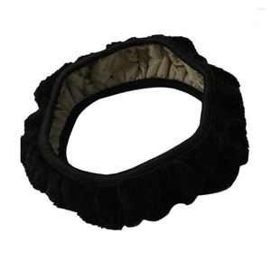 Steering Wheel Covers Warm Plush Winter Car Cover Imitation Wool Universal Auto Supplies Accessories Selling