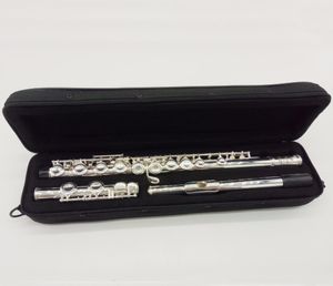 Professional Performance Musical Instruments FL281 Flute 16 Holes Closed Cupronickel C Tone Silver Plated Flute With CaseCleanin9655164