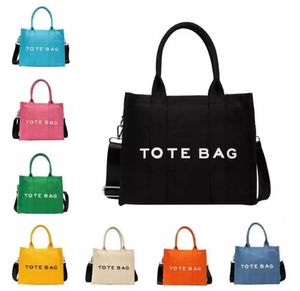 Woman Shopping Bag Handbag Quality Canvas Purse Tote Fashion Shoulder Flower Checkers Grid