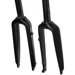 Full Carbon Fiber MTB Bike Fork Mountain Bicycle Forks 28 60MM Glossy Matte 26 27 5 29 er 1-1 8'' Cycling Parts Straight267G